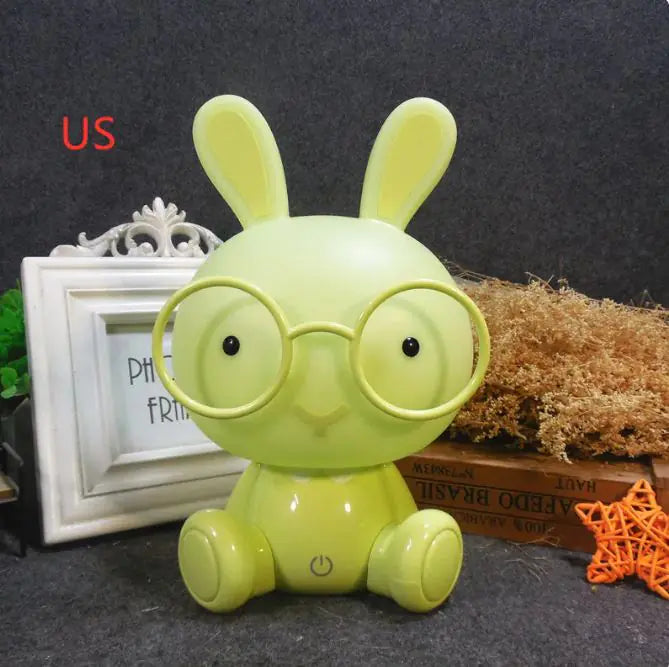 LED Night Light Touch Cartoon New Bunny Table Lamp