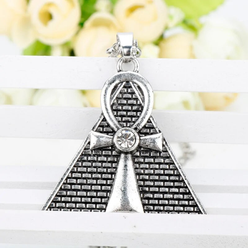 Egypt Pyramid Pendant Necklaces