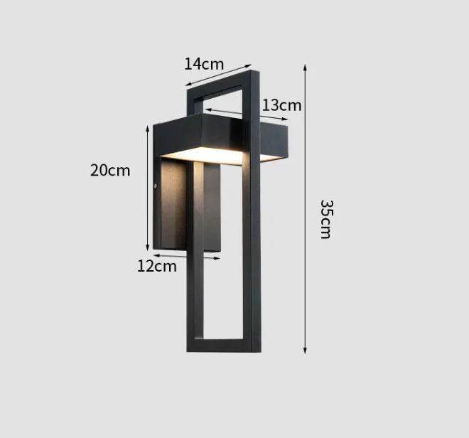 Modern Outdoor Wall Lamp